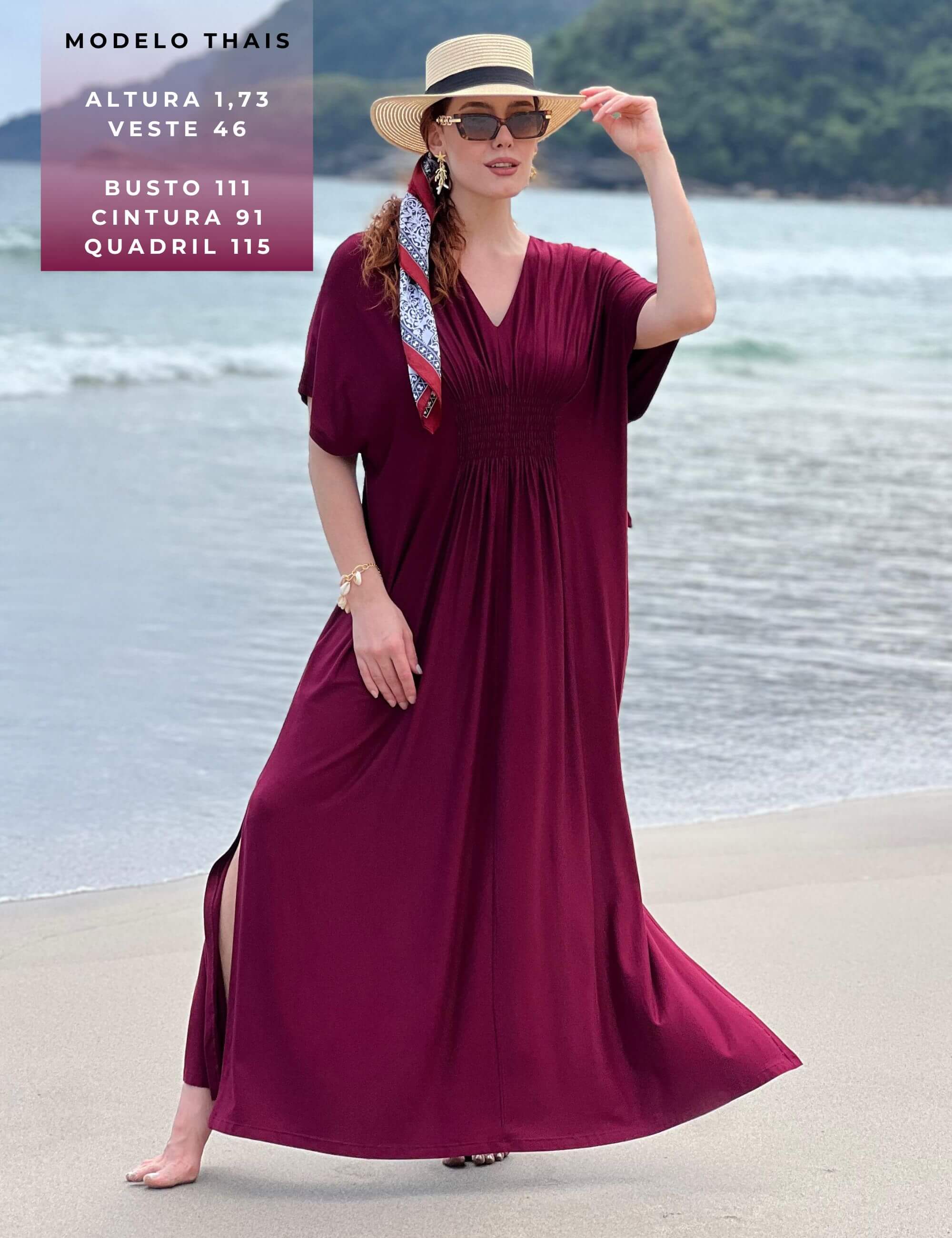 Vestido Elva Bordo