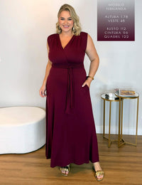 Vestido Galia Bordo