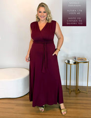 Vestido Galia Bordo