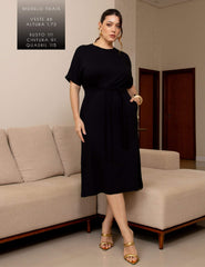 Vestido Gianina Preto
