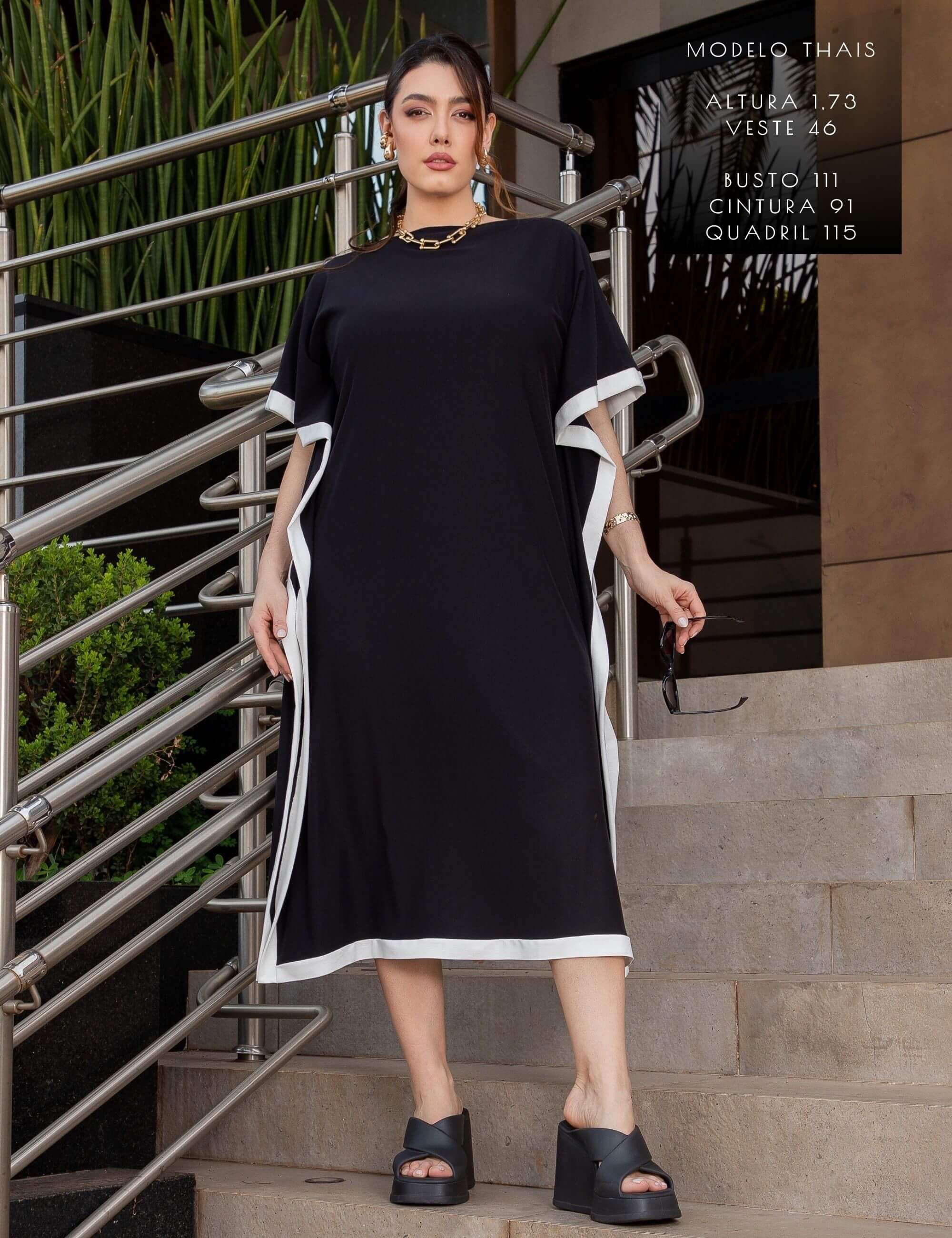 Vestido Marbella Erin Preto