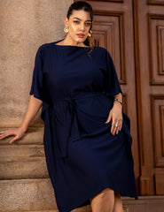 Vestido Marbella Gisela Azul Marinho