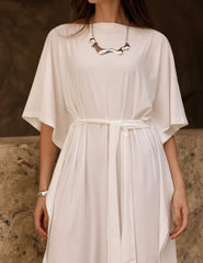 Vestido Marbella Gisela Off White