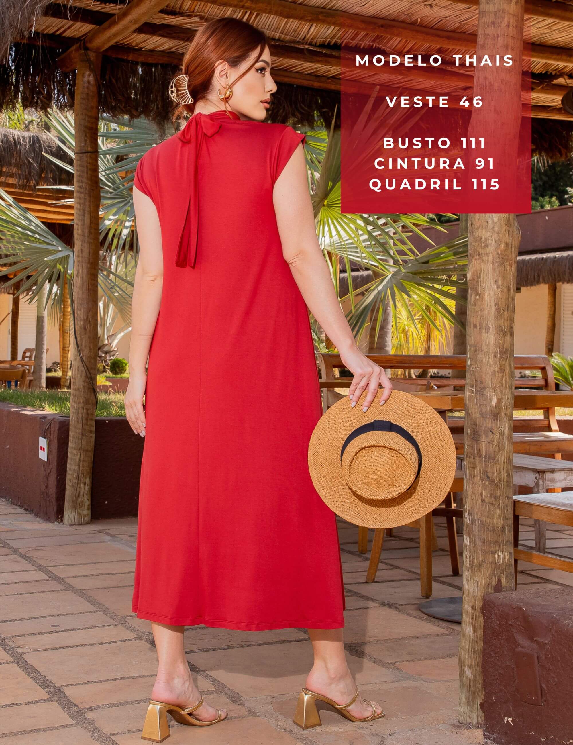 Vestido Petula Marrom Galápagos