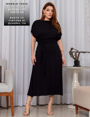 Vestido Vicenza Areli Preto