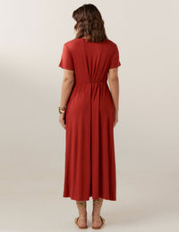 Vestido Otavia Marrom Galápagos